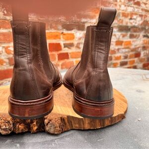 Cole Haan Chocolate Leather Ankle Boots